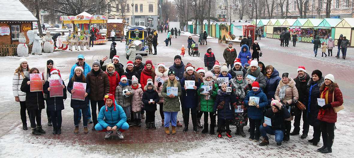 Різдвяний забіг у Хмельницькому: трохи учасників, трохи призів