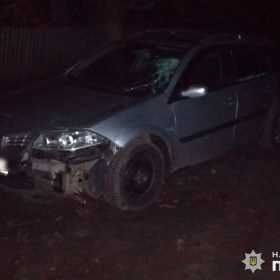 На Красилівщині поліцейські розшукали водія, який травмував пішохода