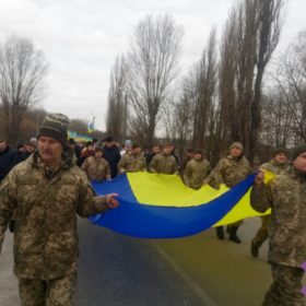 Подоляни відзначили святковою ходою чергову річницю Дня Соборності України