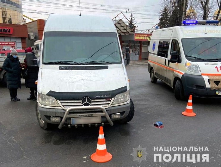 Проти водія, який збив пенсіонерку у Хмельницькому, порушили кримінальну справу