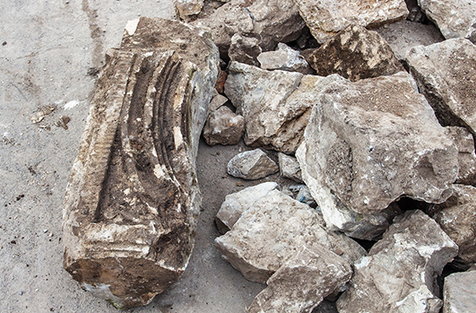 На Хмельниччині знайшли фрагменти костелу XVII століття