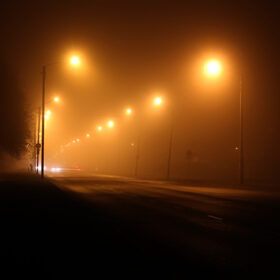 туман на дорогах Хмельниччина
