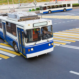 скорочення кількості пасажирів тролейбусів