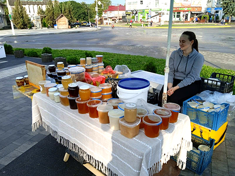 ярмарок меду у Городку