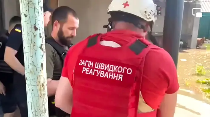 загін швидкого реагування Червоний Хрест Каховська ГЕС затоплення