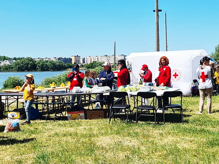 День захисту дітей Хмельницький Червоний Хрест польова кухня
