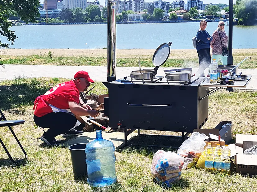 День захисту дітей Хмельницький Червоний Хрест польова кухня