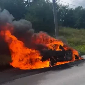 пожежа автомобіля