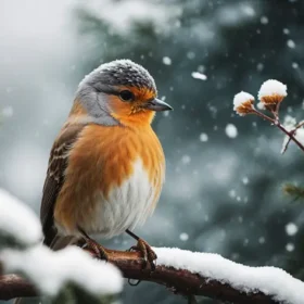 пташка зима