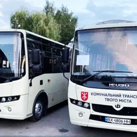 комунальний автобус Хмельницький