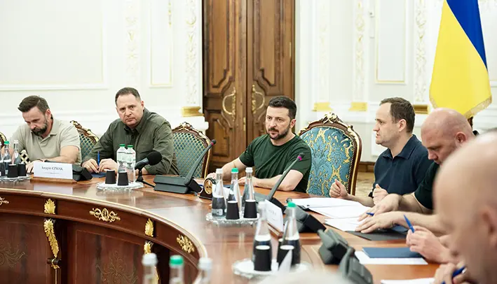 Начальник Хмельницької ОВА взяв участь у нараді під головуванням Президента