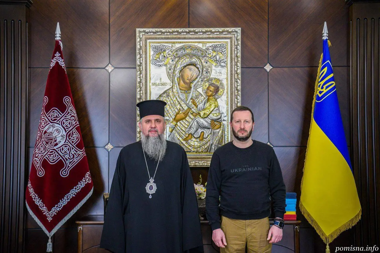 Начальник Хмельницької ОВА зустрівся з Митрополитом Епіфанієм