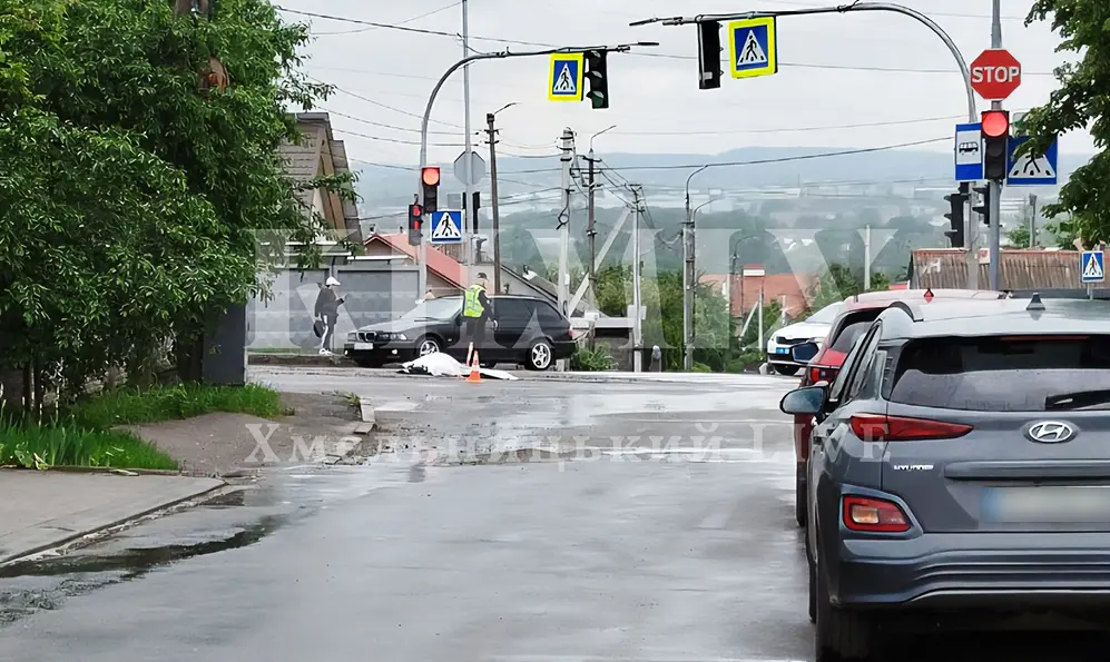 У Хмельницькому внаслідок ДТП загинув пішохід