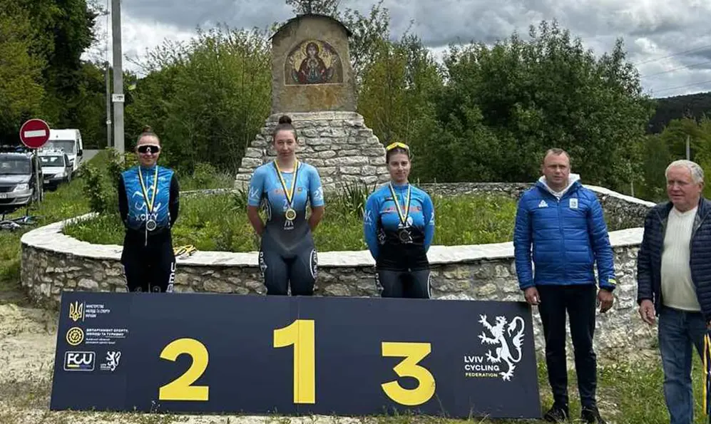 Велосипедистки з Хмельниччини результативно виступили на Чемпіонаті України