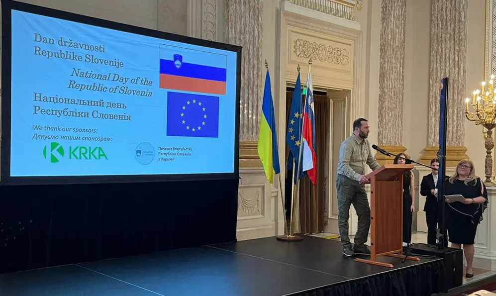 Очільник Хмельниччини взяв участь у дипломатичному прийомі в Посольстві Словенії