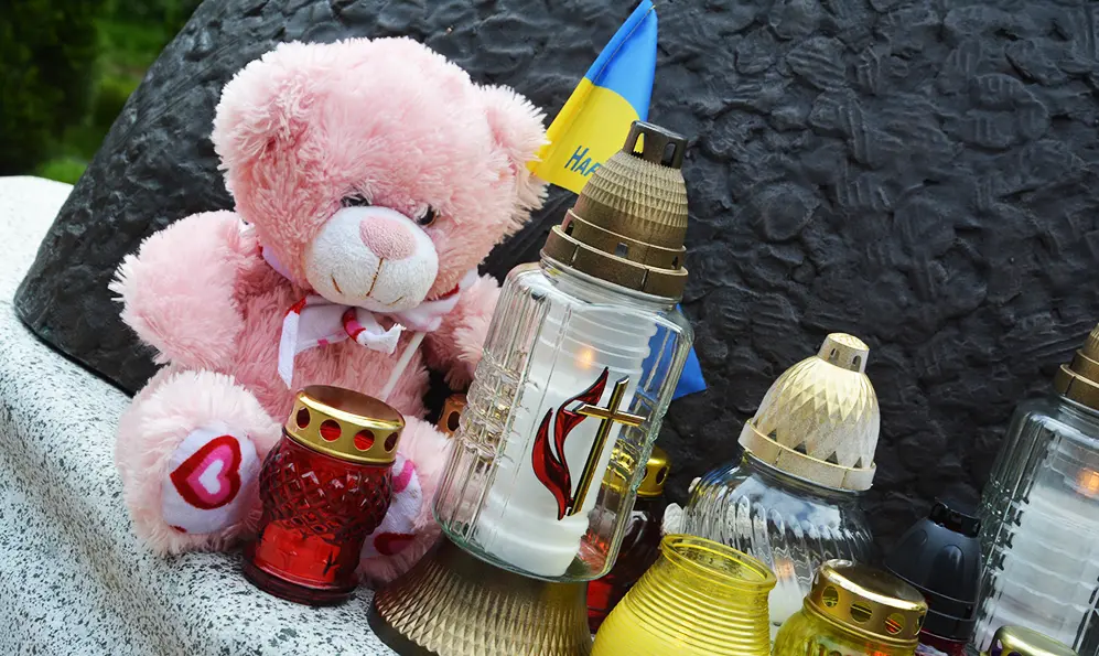 Пам’ять дітей, які загинули через війну, вшанували у Хмельницькому
