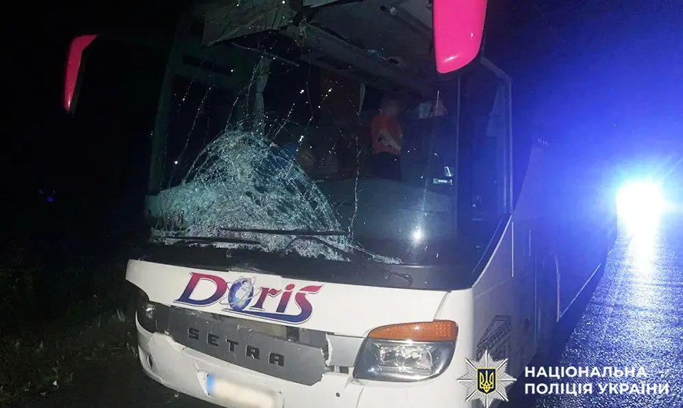 На Кам’янеччині водій туристичного автобуса збив на смерть пішохода