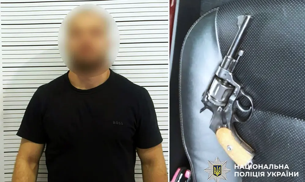 Чоловіка, який влаштував стрілянину у Хмельницькому, затримали правоохоронці