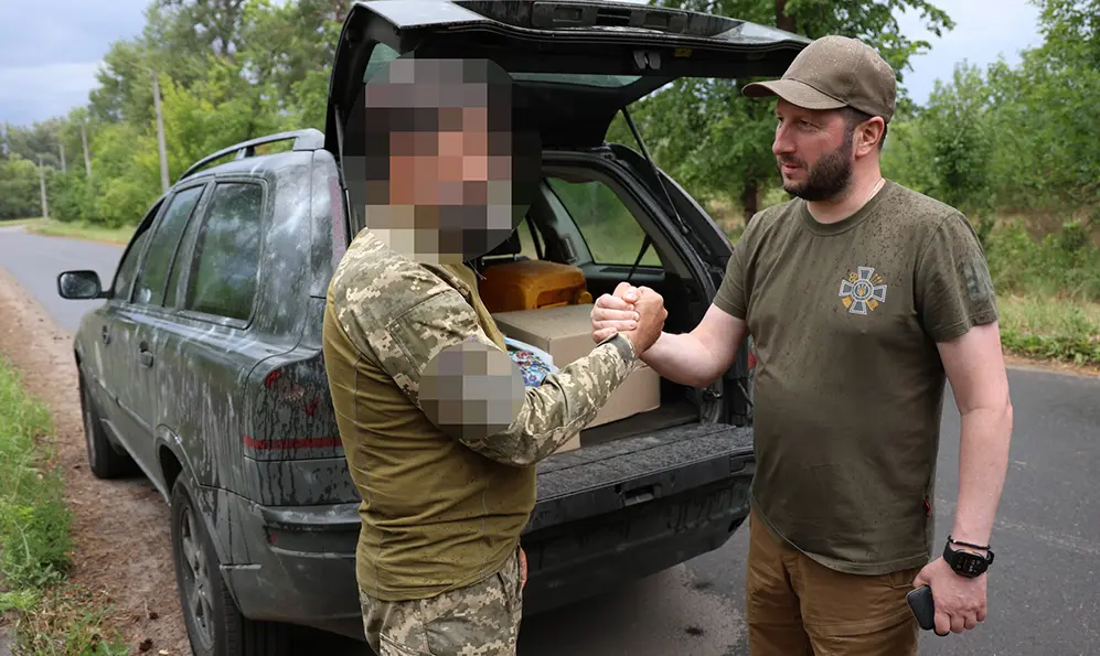 Начальник ОВА відвідав бійців з Хмельниччини на передовій