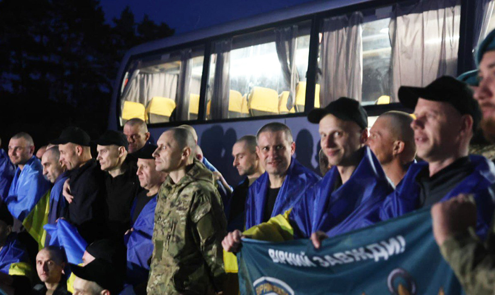 П’ятеро захисників з Хмельниччини повернулися з російського полону