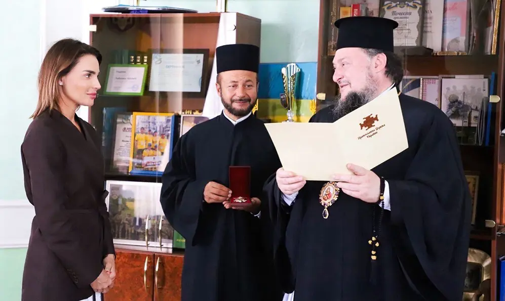 Голову Хмельницької обласної ради відзначили Орденом святої великомучениці Варвари