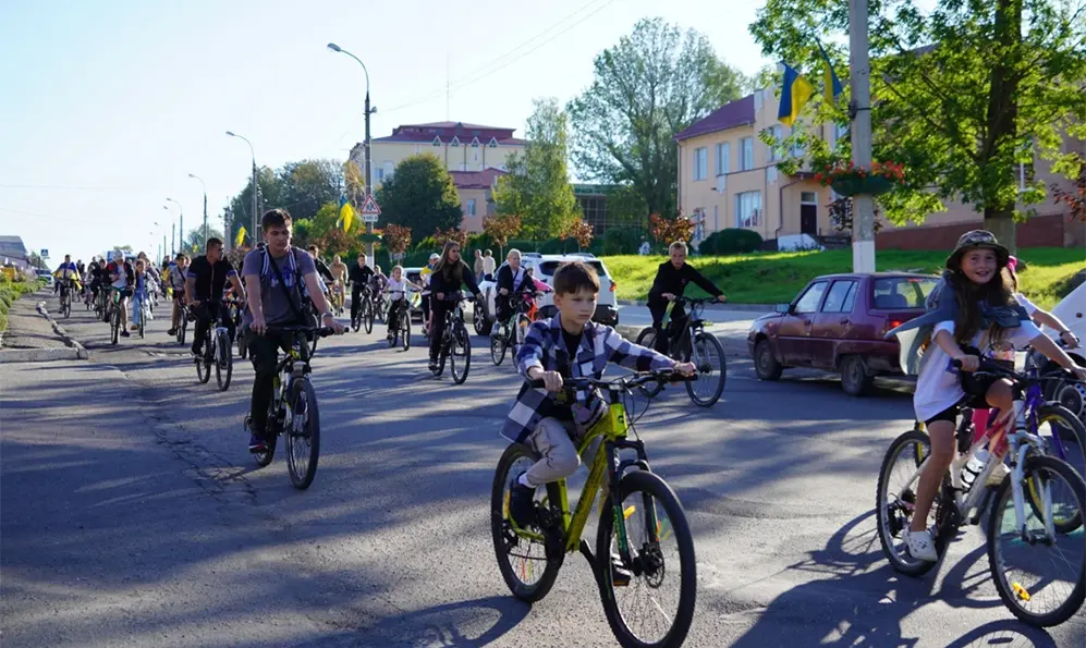 Велопробіг у Городку