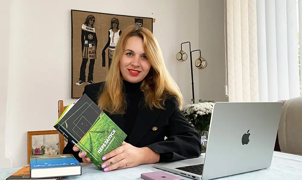 Катерина Загородня – авторка книг "Я працюю між Європою та Азією", "У чужому морі", "Перезапуск"