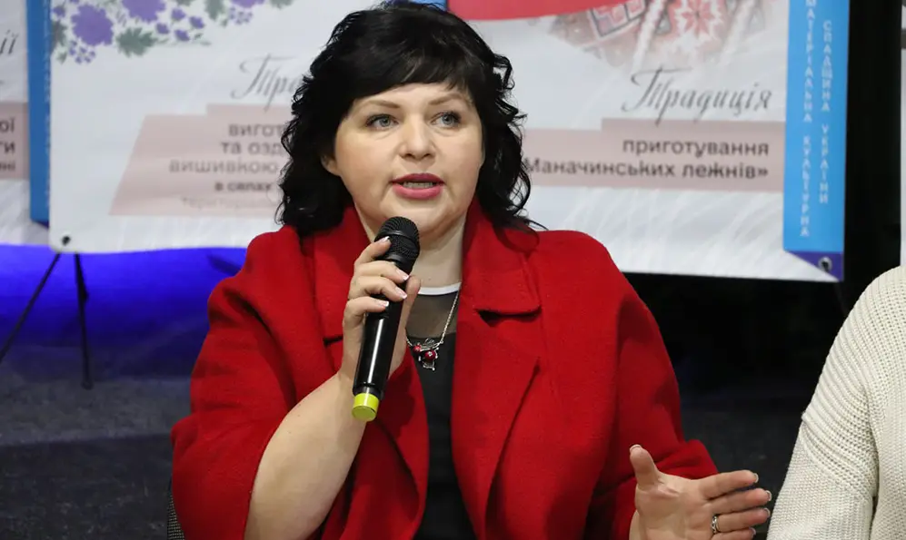 Презентація альманаху "Поділля має свій смак". Вікторія Церклевич