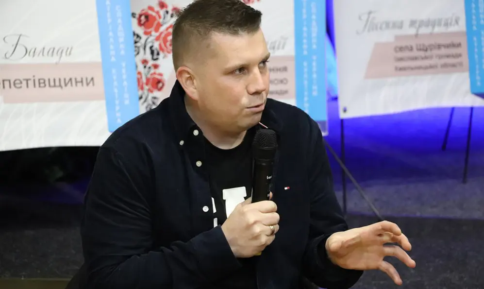 Презентація альманаху "Поділля має свій смак". Артем Блаута