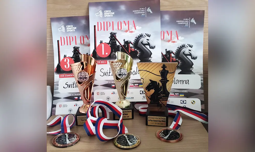 Шахістка з Хмельницького здобула три нагороди на чемпіонаті в Європі