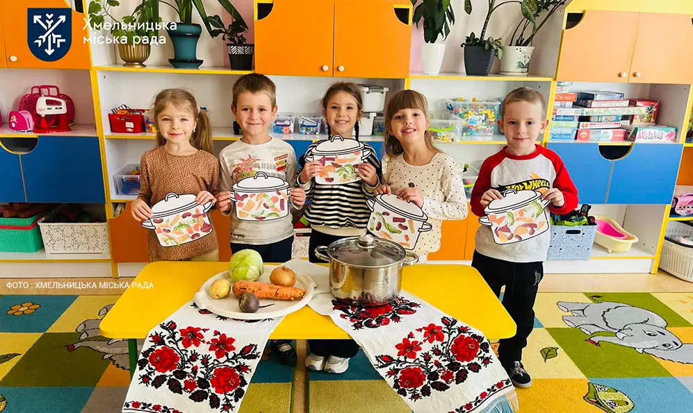 «Тиждень української кухні» проходить у дитсадках Хмельницької громади (ФОТО, ВІДЕО)
