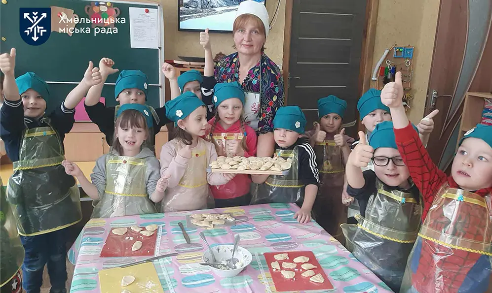 «Тиждень української кухні» у дитсадках Хмельницької громади