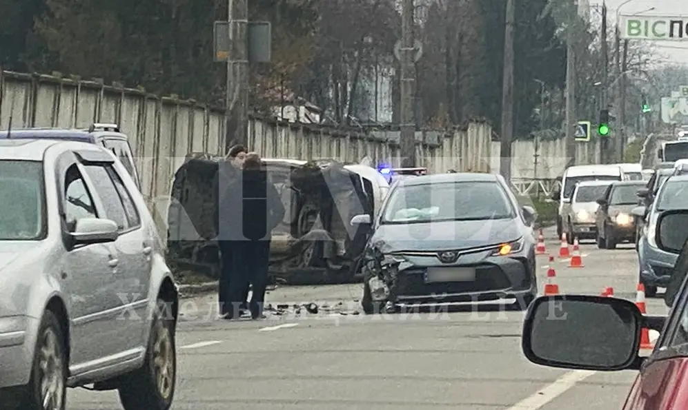 ДТП на вулиці Святослава Хороброго