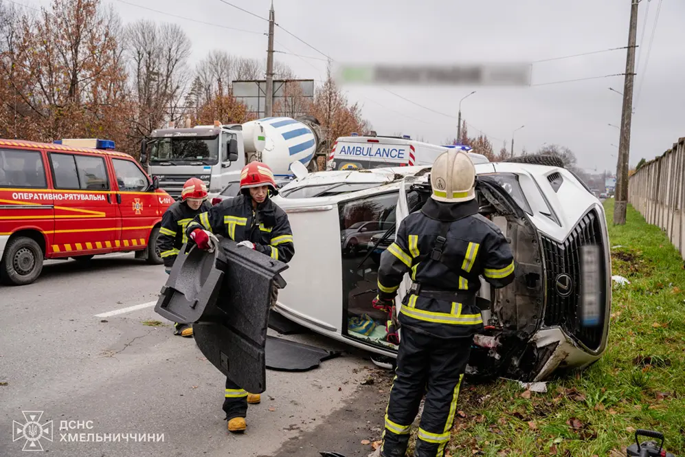 ДТП на вулиці Святослава Хороброго