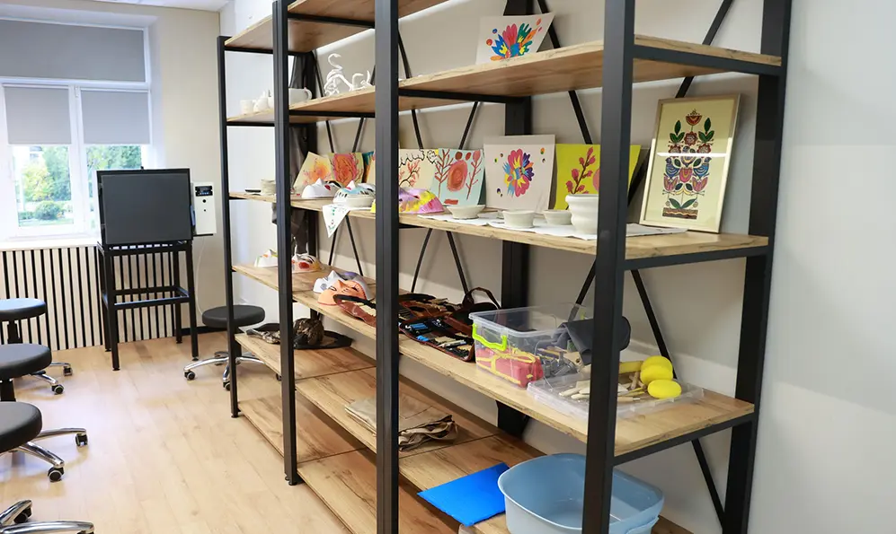 Кабінет арттерапії в центрі ментального здоров’я