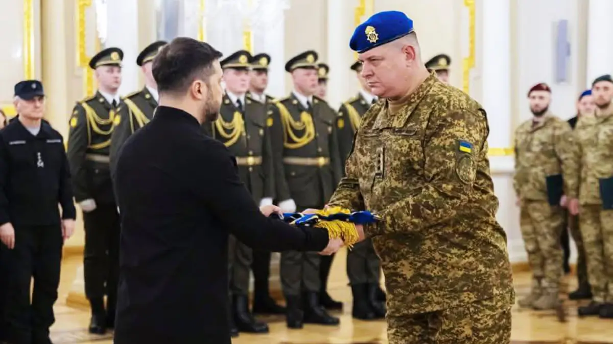 36-й Подільський полк Національної гвардії України з Хмельниччини отримав стрічку до Бойового Прапора