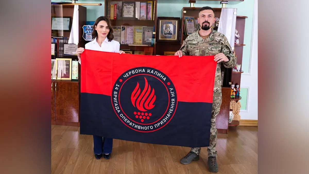 Голова Хмельницької облради зустрілася з очільником бригади НГУ «Червона Калина»