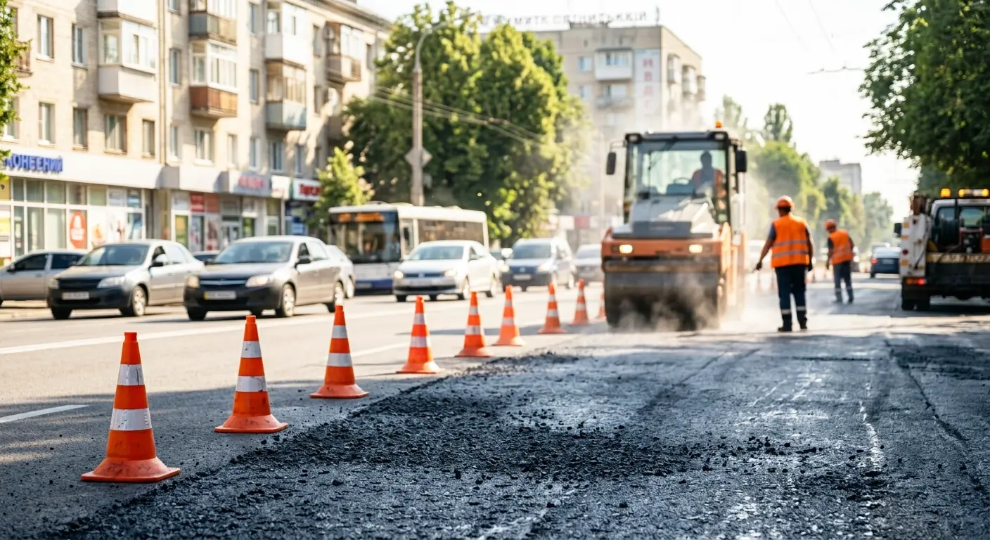 У Хмельницькому через ремонт доріг обмежать рух транспорту на двох вулицях