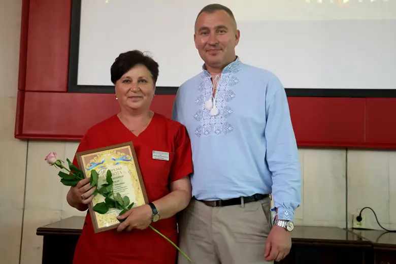 Урочисте вручення нагород медичним працівникам у Хмельницькому
