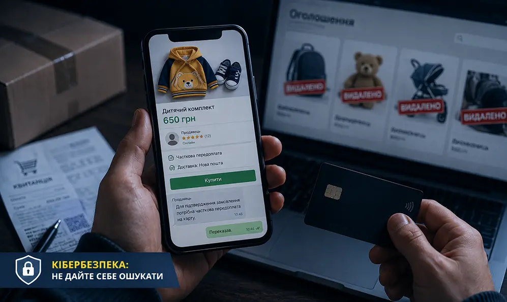 Купівля товарів в інтернеті: як не стати жертвою шахраїв