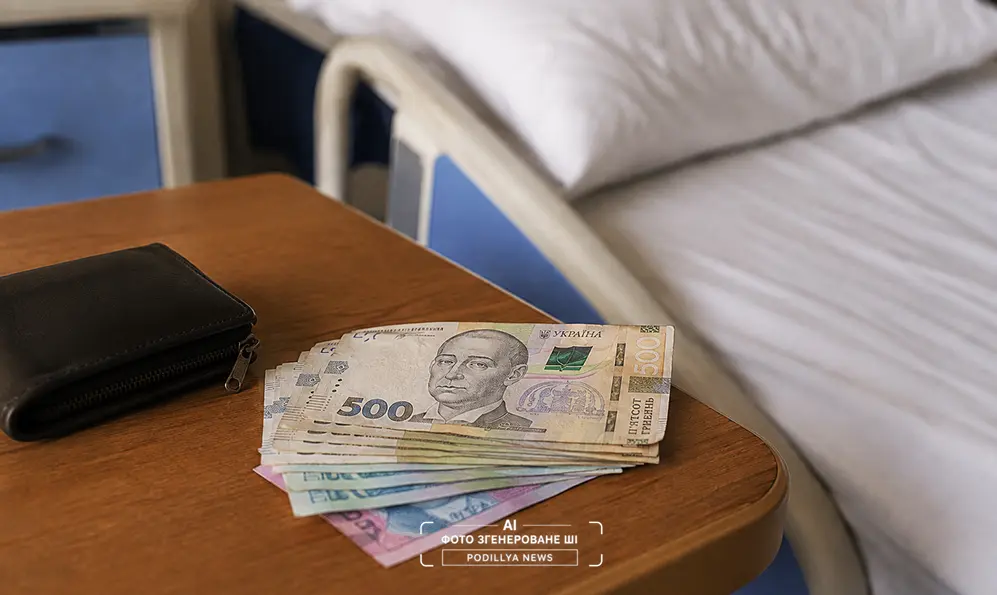 У Кам’янці-Подільському пацієнта лікарні підозрюють у крадіжці понад 12,5 тисячі гривень