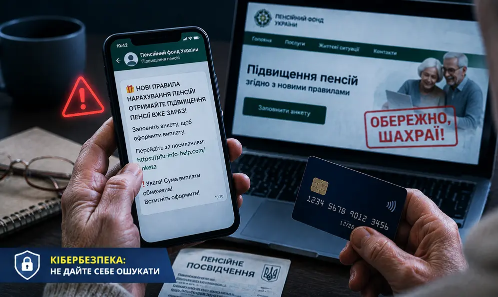 Шахраї обіцяють «підвищення пенсії»: як не потрапити в пастку