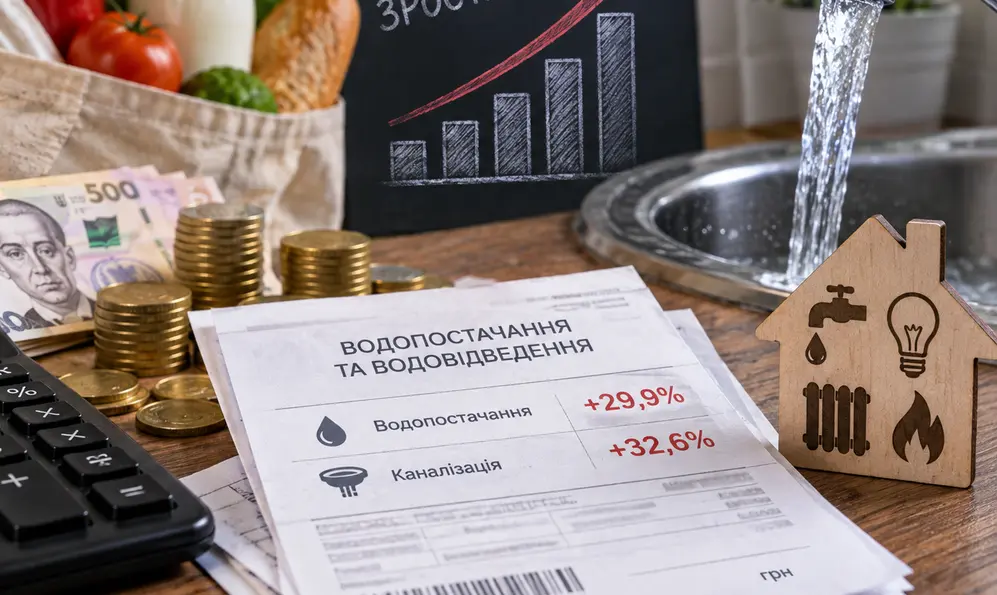 Послуги каналізації на Хмельниччині подорожчали на третину