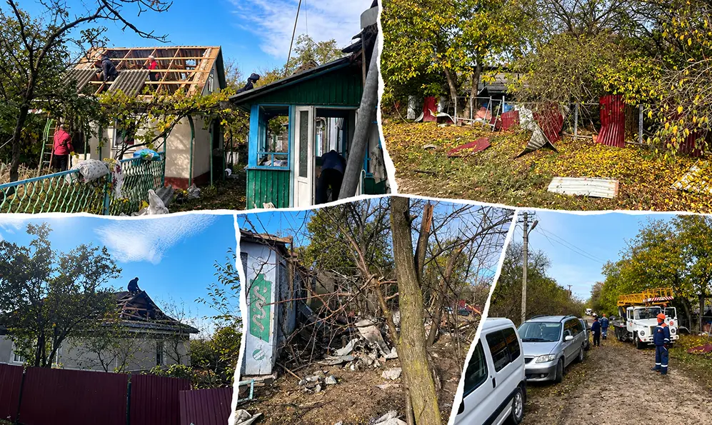 На Кам’янеччині через падіння російського БпЛА пошкоджено вісім будинків