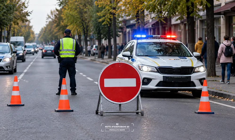 У Хмельницькому 24 жовтня тимчасово обмежать рух транспорту через ходу на підтримку військових