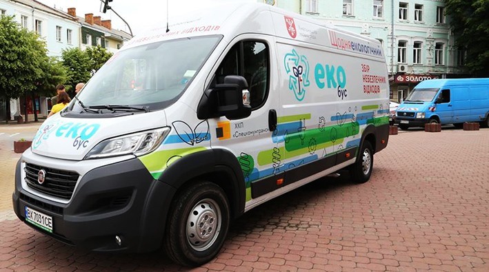 Графік стоянок екобуса у Хмельницькому у лютому